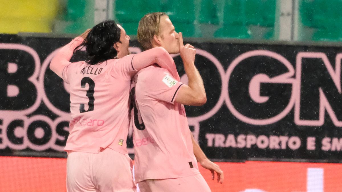 Serie B, Palermo-Mantova: 2-1