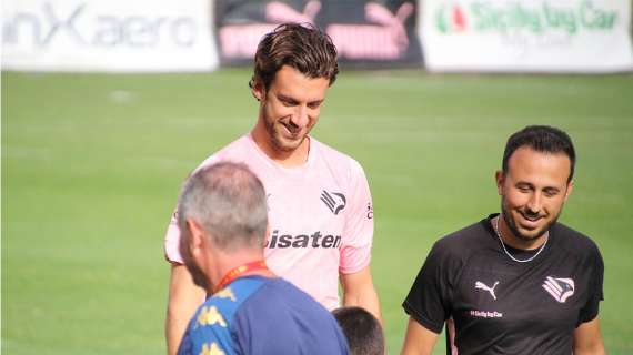 Palermo, il saluto di Bani