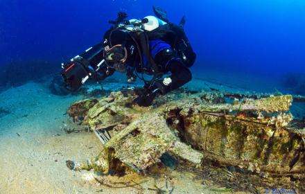 Beni culturali, aereo della II Guerra mondiale ritrovato nei fondali di Siracusa