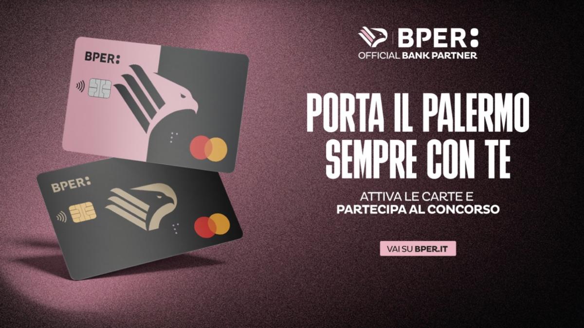 Palermo, annunciato il lancio della nuova carta dedicata alla società Rosa Nero
