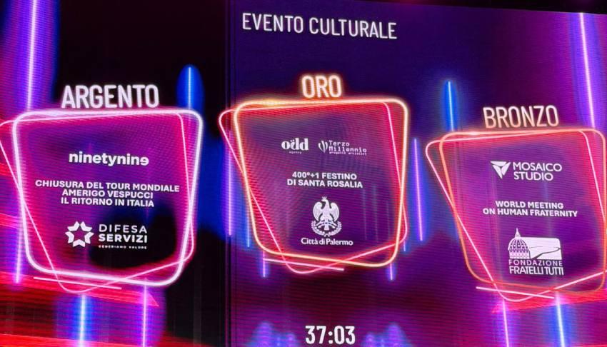 Festino di Santa Rosalia, vince primo premio al BEA ITALIA