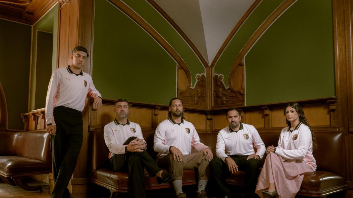 Palermo, presentato il nuovo kit per l'anniversario dei 125 anni