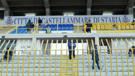 Serie C, Juve Stabia-Palermo: 0-0 f.p.t.