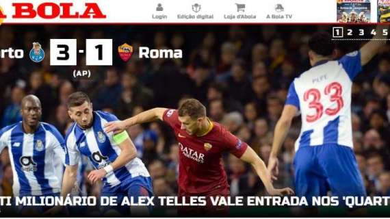 Champions League, Porto-Roma: 3-1 d.t.s.