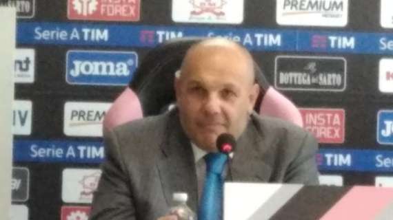 Palermo, Tedino "Con l'Empoli una brutta sconfitta, dobbiamo riprendere il nostro cammino. Il Foggia è una bella squadra, sarà un bel esame per noi"