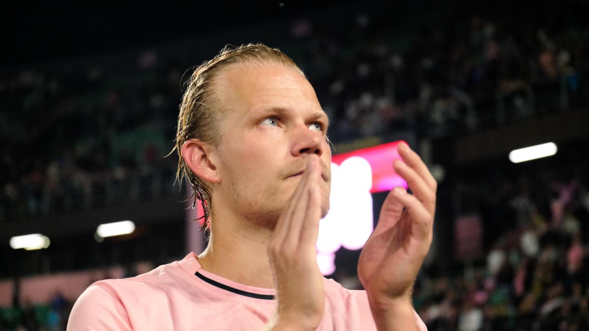 Palermo, Pohjanpalo miglior rosanero della stagione 2025/2026