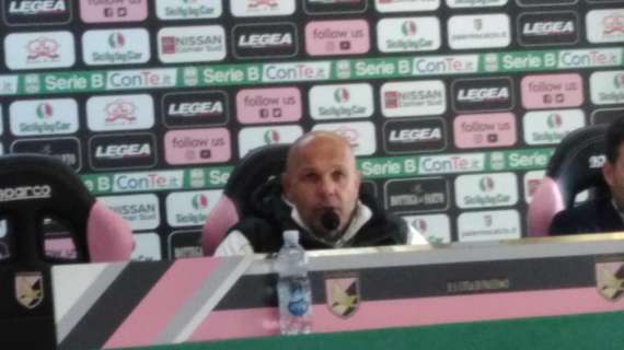 Palermo, Tedino: "Contento della reazione della squadra"