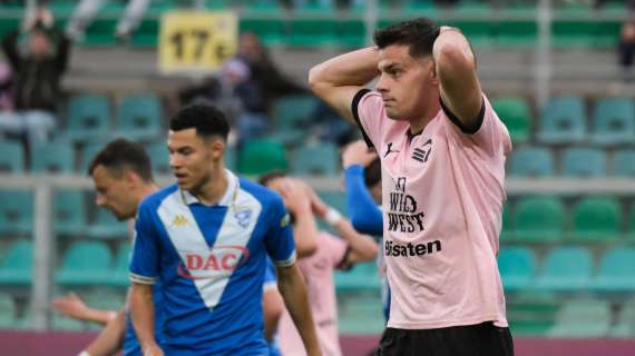 Palermo, Pierozzi non ci sarà contro la Cremonese