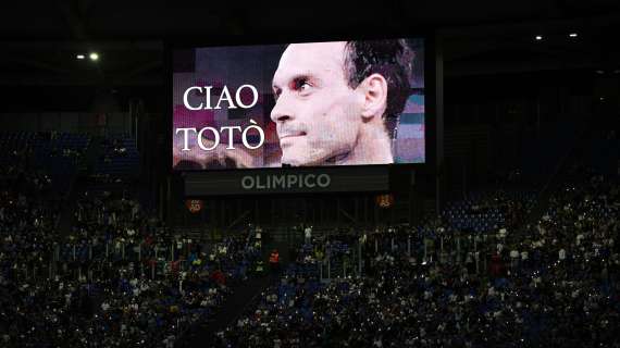 Roma, ieri all'Olimpico emozionante ricordo di Totò Schillaci