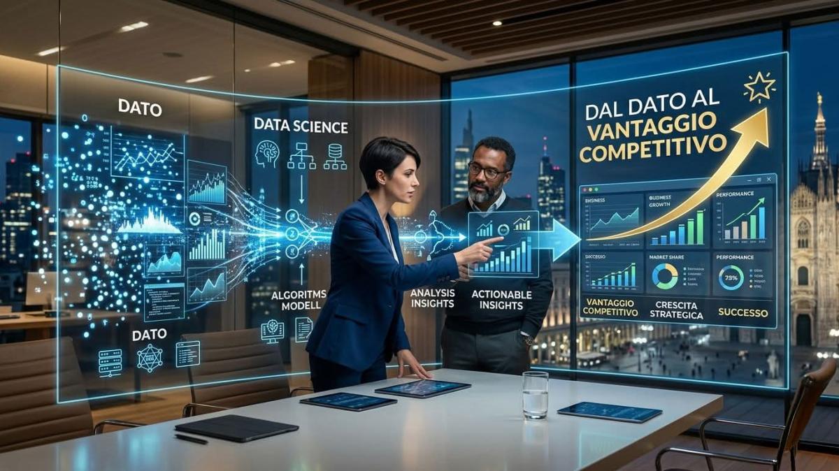 Data Science per le Decisioni Strategiche, dal dato al vantaggio competitivo