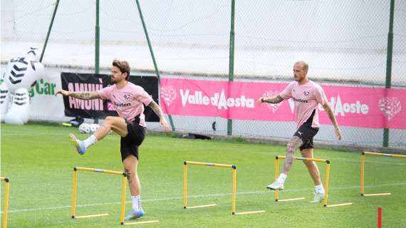 Palermo, report prima parte dell'allenamento pomeridiano