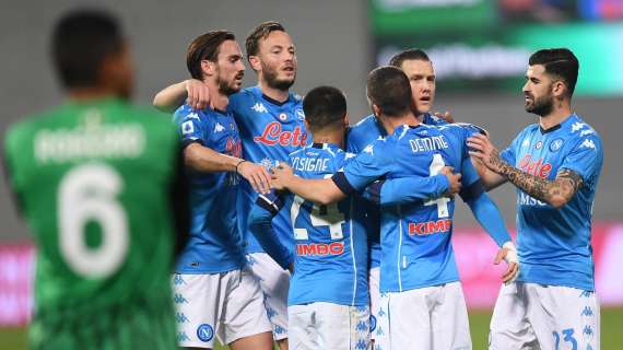 Serie A, Napoli-Udinese: 5-1
