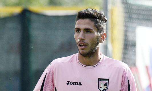 Palermo, Pirrello: "Conosco Tedino da tempo, potrei trovarmi bene nella sua difesa a 3"