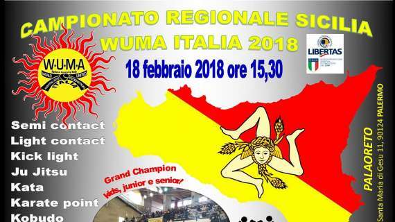 Extra Calcio: WUMA Italia, domani a Palermo i Campionati Regionali 2018