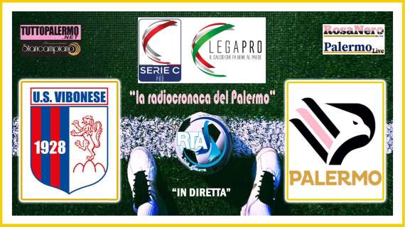 Vibonese-Palermo, segui l'intera gara su RTA con la radiocronaca del Direttore Carraffa 
