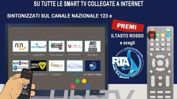 RTA, visibile in tutta Italia sul canale nazionale 123