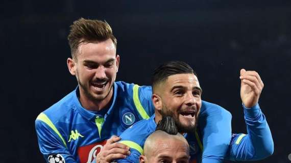 Serie A, Napoli-Sampdoria: 3-0