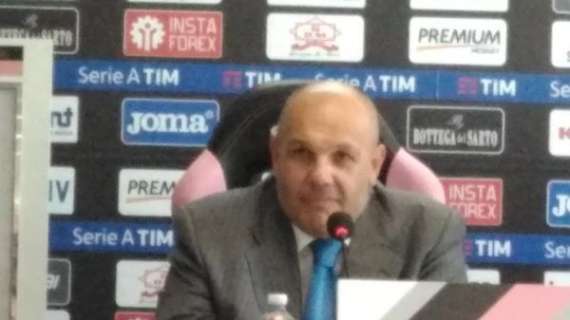 Palermo, Tedino: "L'obiettivo è tornare nella massima serie. Modulo? Mi interessa come si sviluppa la manovra"