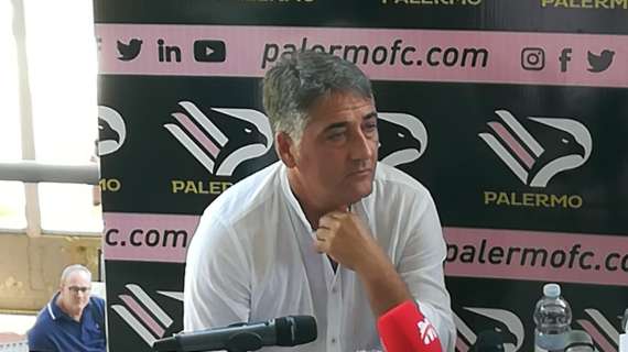 Palermo, Boscaglia: "Sono tutte squadre molto competitive, noi siamo ancora in una fase di costruzione"