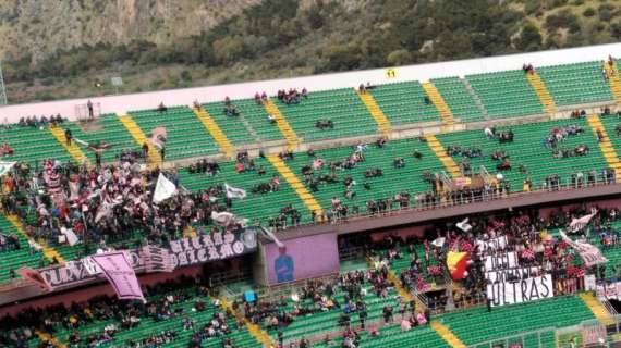 Palermo, scarsa affluenza allo stadio