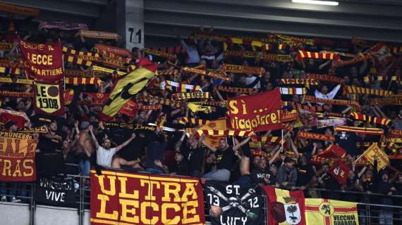 Lecce, numerosi tifosi salentini previsti al "Barbera"