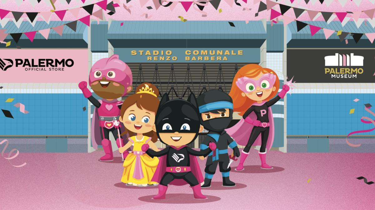 Palermo, torna al Renzo Barbera il “Rosanero Kids – Carnival Edition”