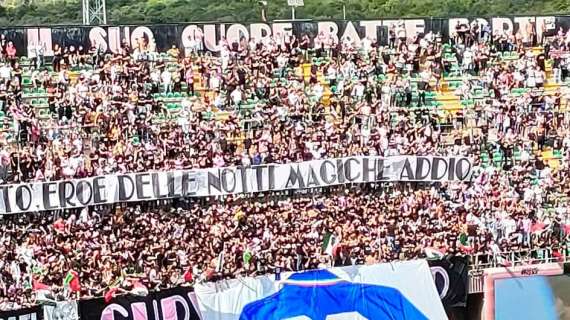 Palermo-Cesena, il dato spettatori