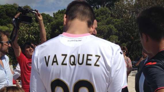 Palermo, Vazquez: "Zamparini ha sempre avuto fiducia in me. Felice di restare"