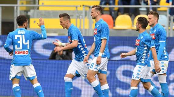 Serie A, Frosinone-Napoli: 0-2