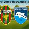 FINALE PLAYOFF TERNANA-PESCARA: LE PROBABILI FORMAZIONI