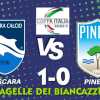 Pescara - Pineto 1-0: una rete di Vergani regala al Pescara la vittoria ed il passaggio del turno in Coppa Italia