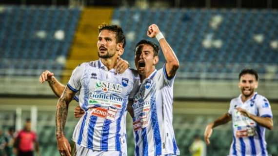 Pescara-Fidelis Andria 3-0, Lescano: "Siamo un grande gruppo"