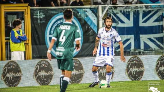 Latina-Pescara, Mora: "Gol importante ma il merito è di tutta la squadra"