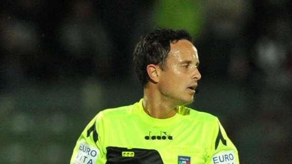 Martinelli l'arbitro di Pescara-Salernitana