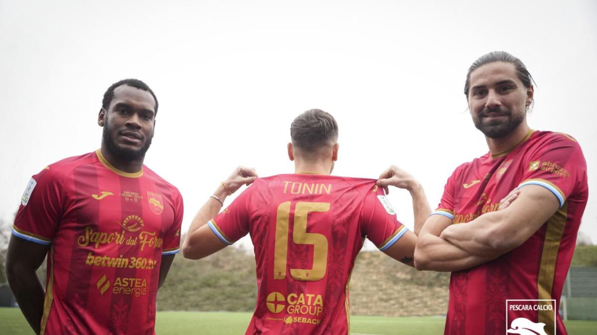 Il Pescara si veste di Natale: contro la Reggiana debutta la speciale Christmas Edition