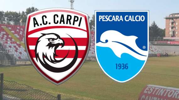 CARPI-PESCARA: LE PROBABILI FORMAZIONI