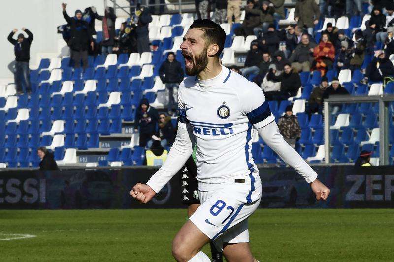 Sassuolo-Inter 0-1: decide un gol di Candreva
