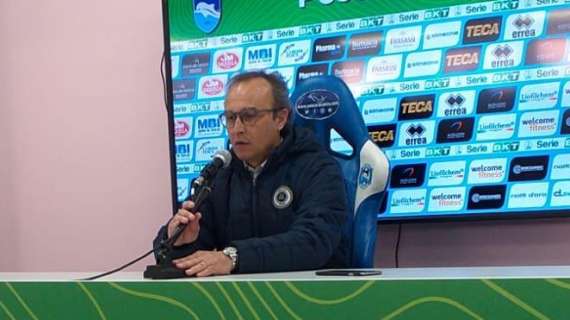 Pescara-Spezia, Marino: "Pescara cinico, poi la partita si è complicata"