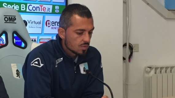 Virtus Entella-Pescara 2-3, Volpe: "L'espulsione ha condizionato la partita"