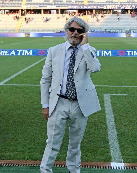 Sampdoria, Ferrero fa visita alla squadra