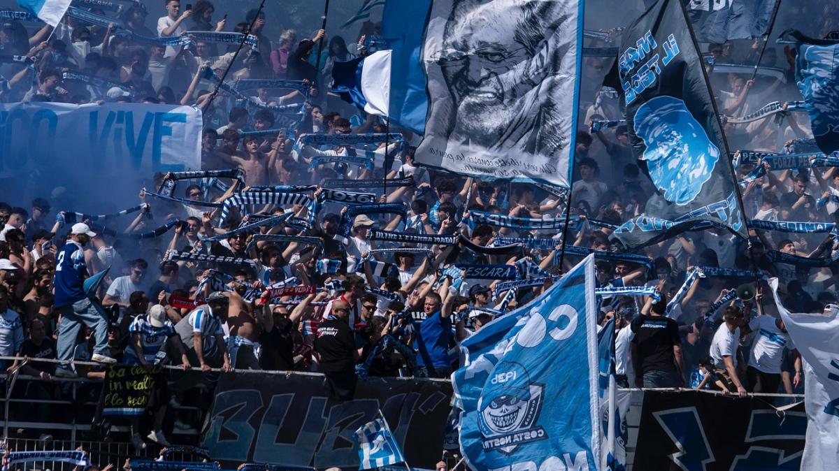 Pescara, trasferte vietate ai tifosi fino a febbraio