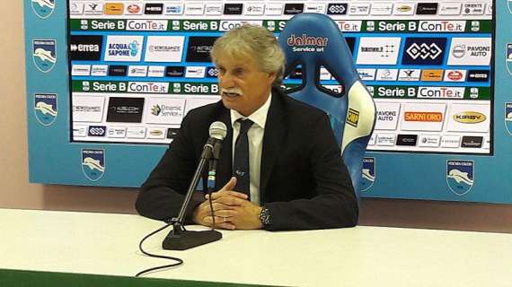 Pescara, Pillon: " mi aspetto una partita da uomini veri". " Il Perugia è una squadra ostica gioca un bel calcio"