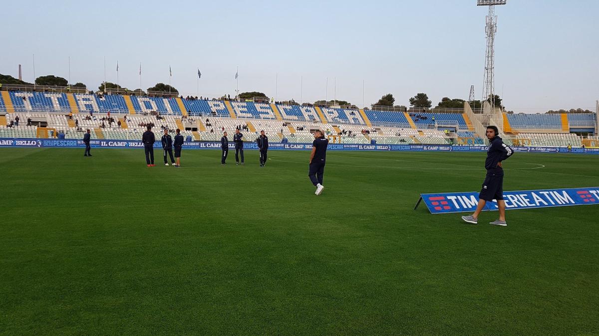 allenamento vigilia Frosinone