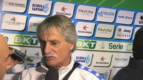 Pescara-Benevento, Pillon: "Voliamo bassi. Grande prestazione, avanti cosi ma con umiltà"