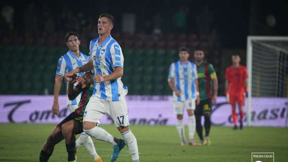 Pescara-Carpi, l'elenco dei biancazzurri convocati da Baldini