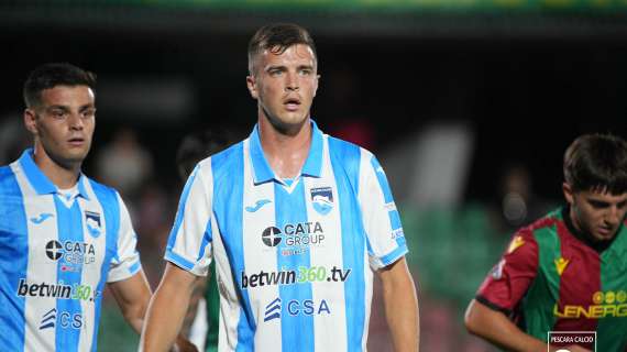 Pescara-Pontedera 2-1, Staver: "Non molliamo mai"