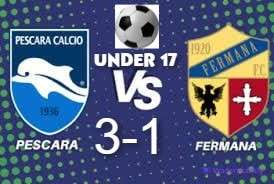 Under 17, Pescara - Fermana 3-1: vittoria convincente della squadra allenata da mister Gessa