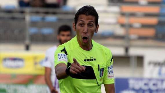 Entella-Pescara, l'arbitro è Madonia. Due i precedenti con il Delfino