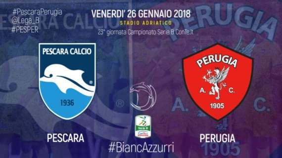 Info biglietti Pescara-Perugia