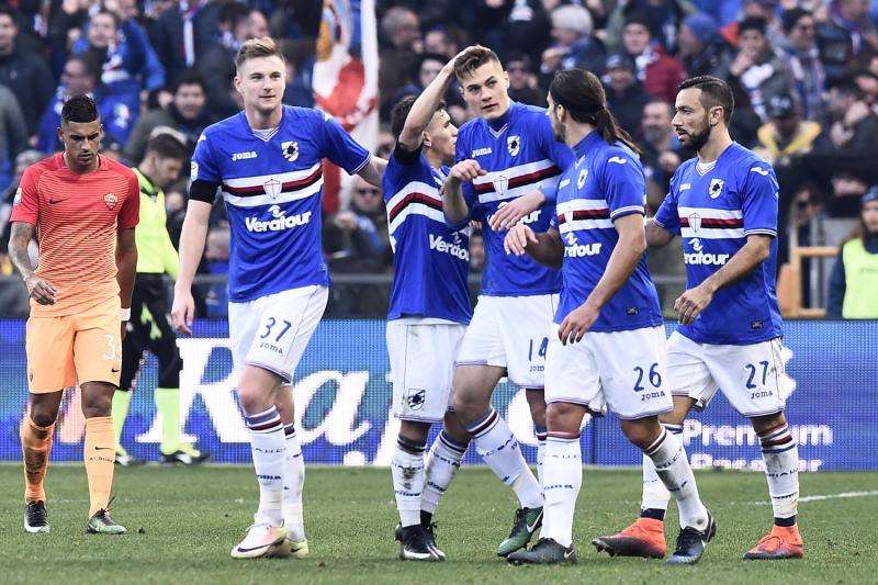 Sampdoria, squadra al lavoro verso il Pescara